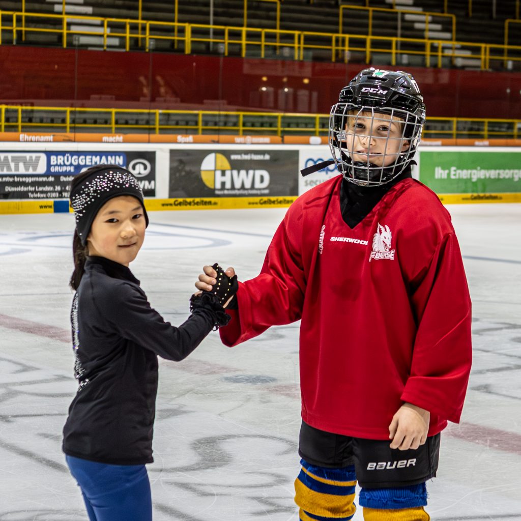 Kumpel Tag beim EVD – Gemeinsam aufs Eis!